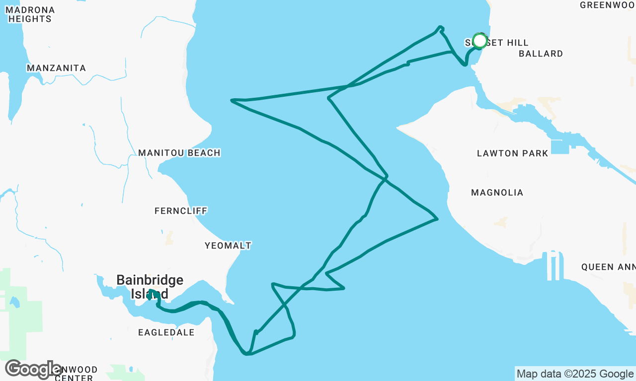 Day sail to Eagle Harbor