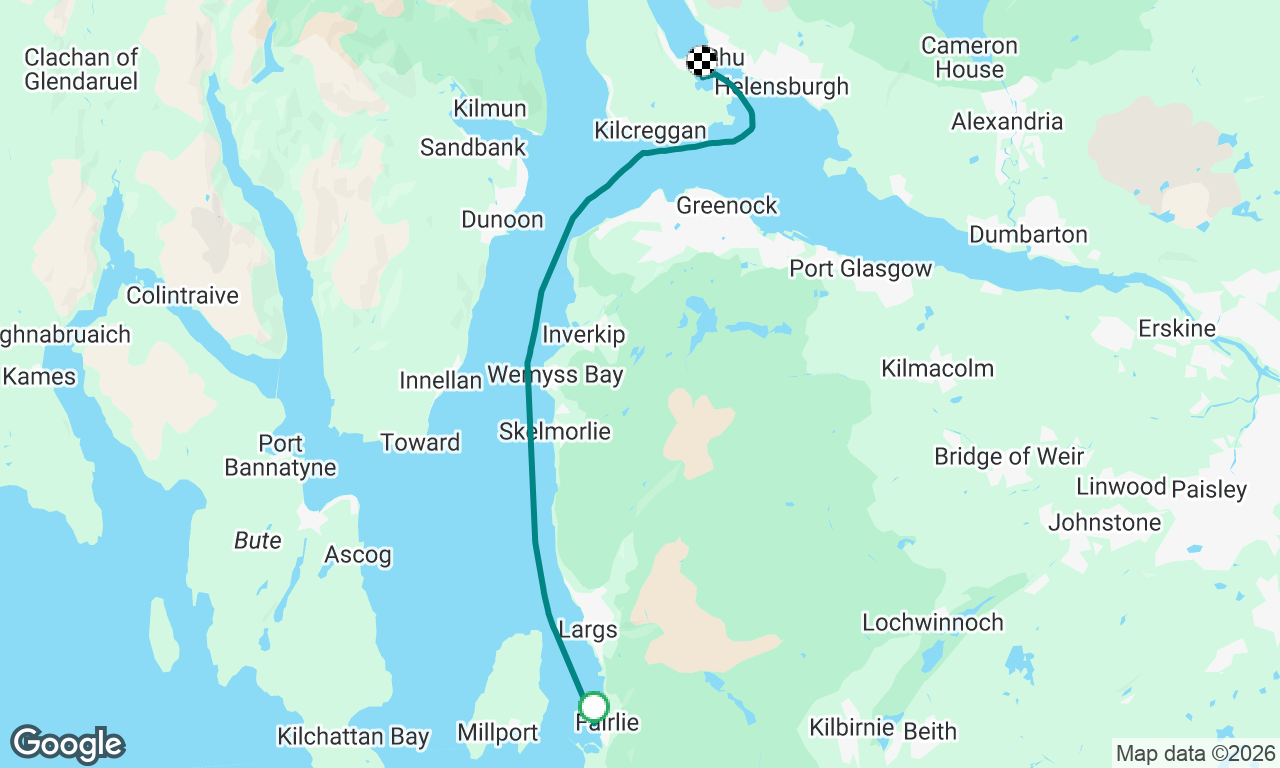 Voyage map