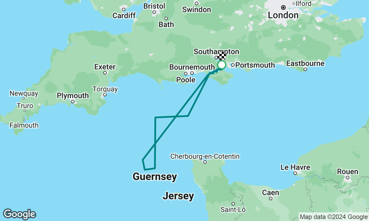 Cowes-St Malo retirer
