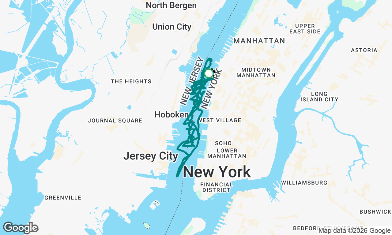 Voyage map