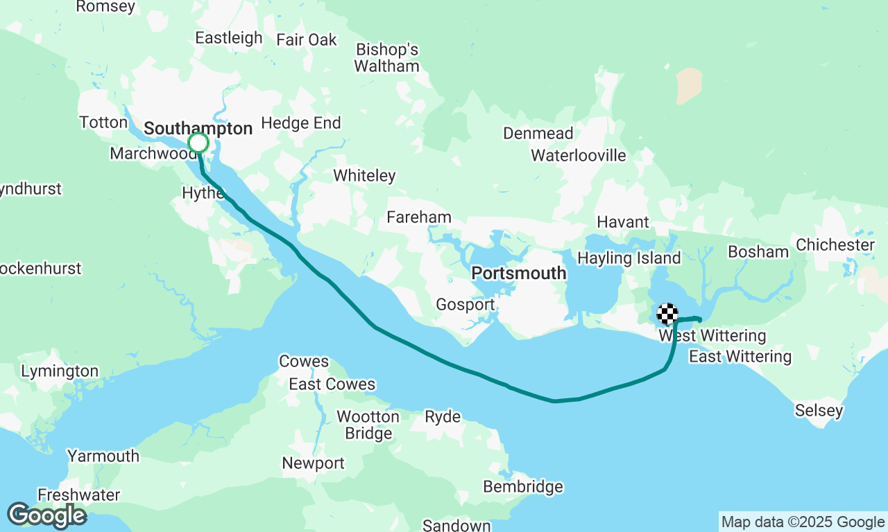 Ashlett Creek to Hayling Island Beech