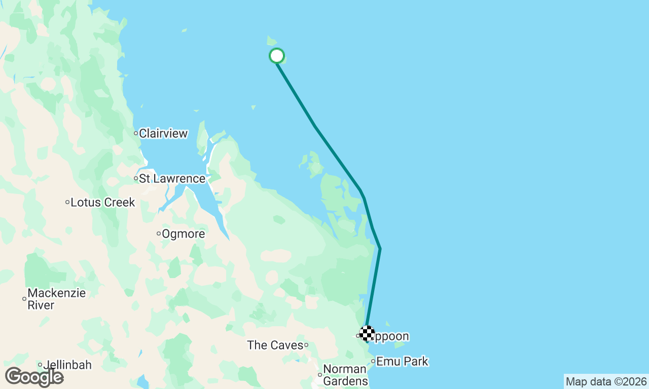 Percy Island to Yepoon