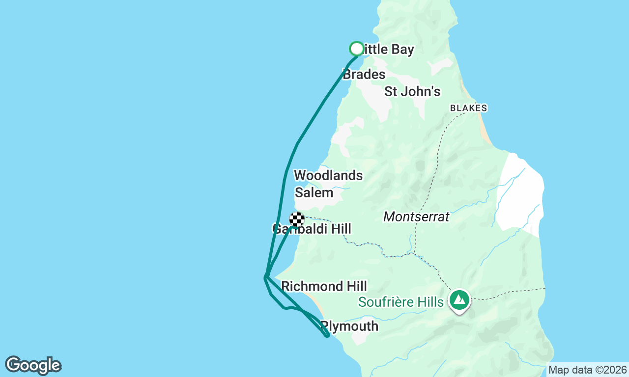 Voyage map