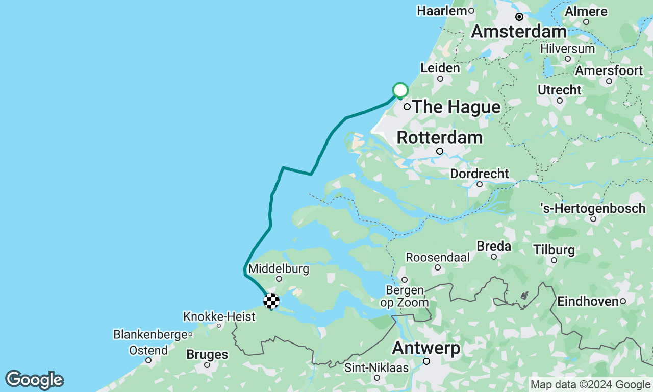 The Hague to Breskens