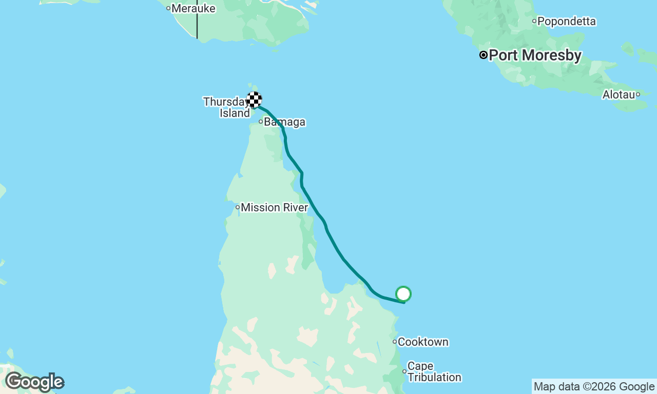 Lizard island to Horn Island / Thursday island 48h