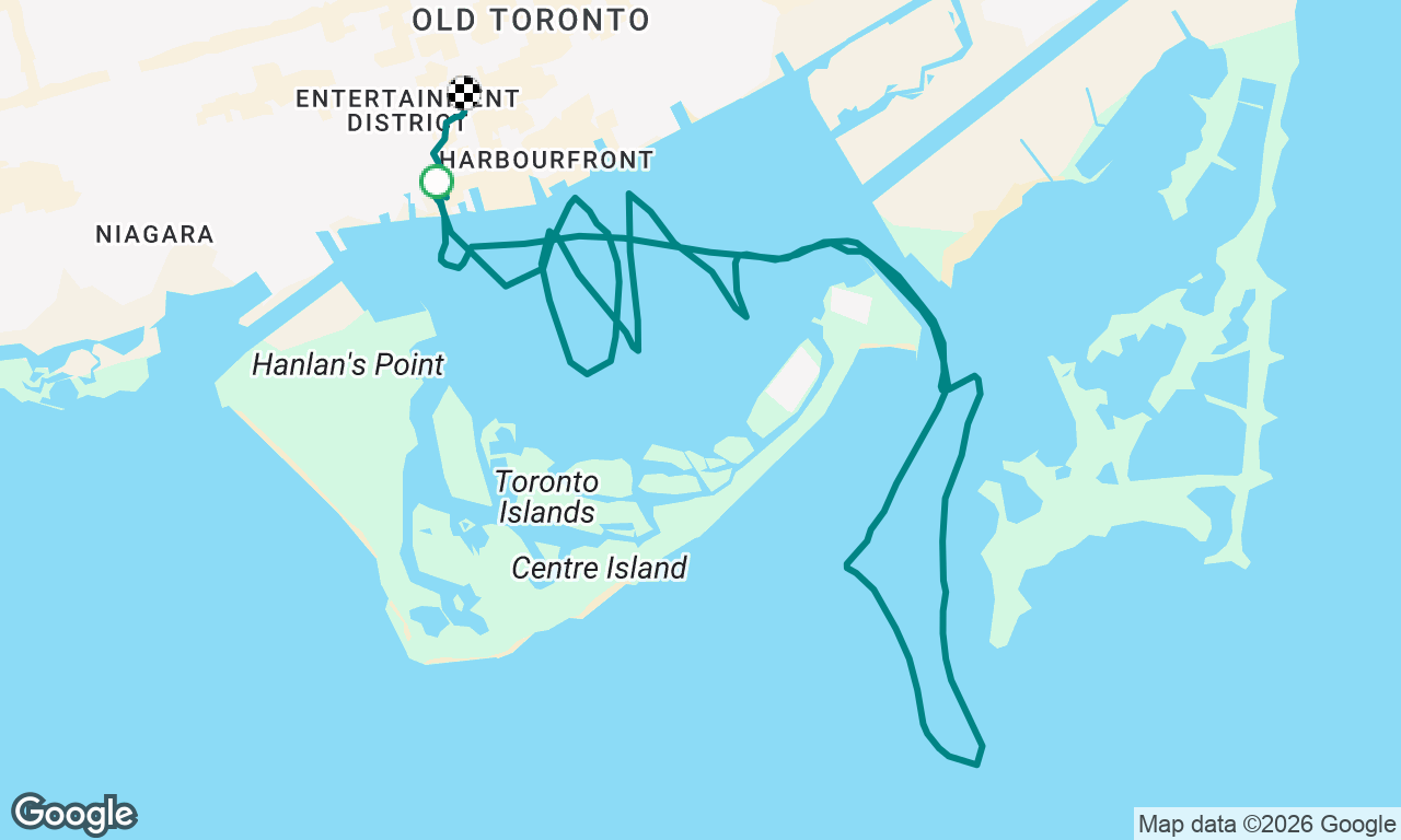 Voyage map