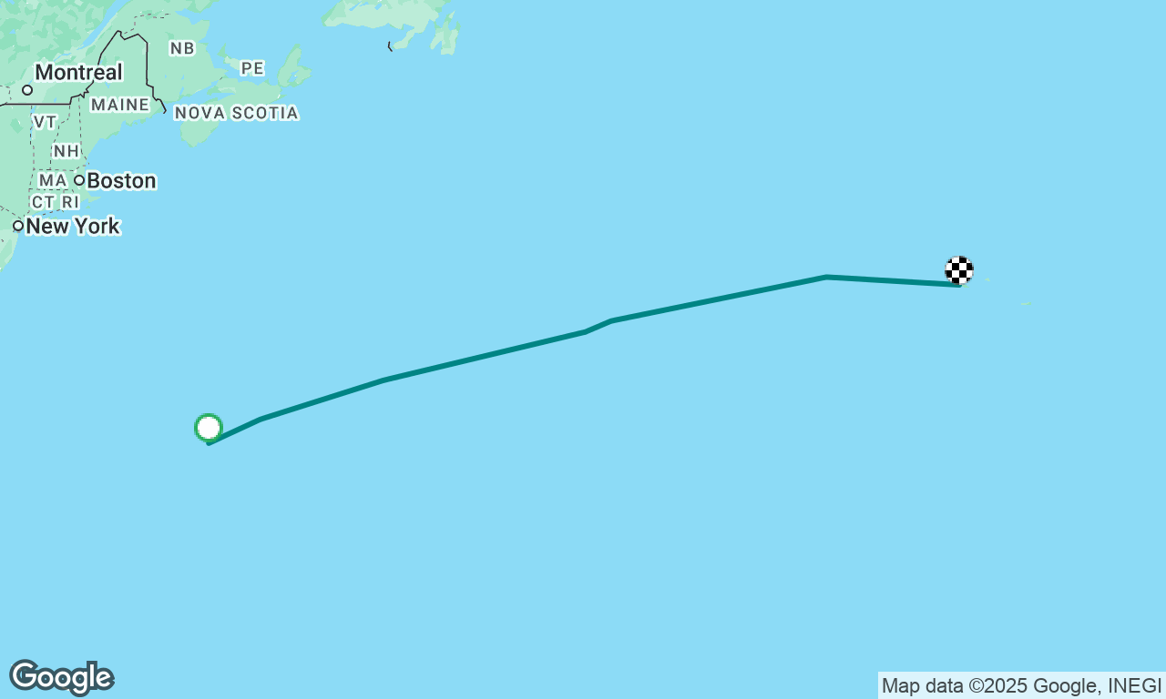 Bermuda to Horta 