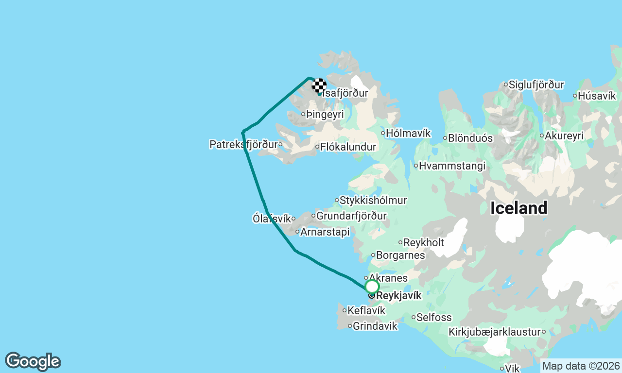 JSASTC Arctic Express Leg 4: Reykjavik to Ísafjörður