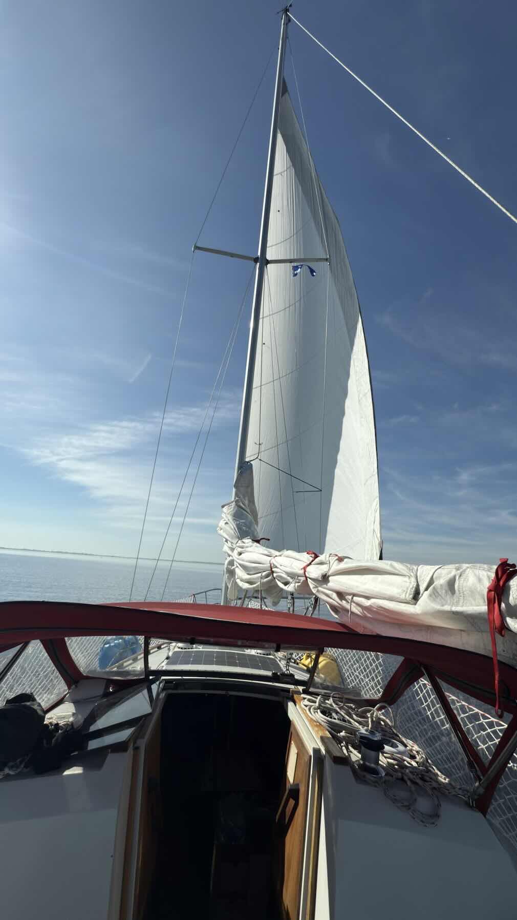 Mashpee Maiden. Essai voile et moteur._238AA2A1-68C5-47D9-9D33-CD58C3546632