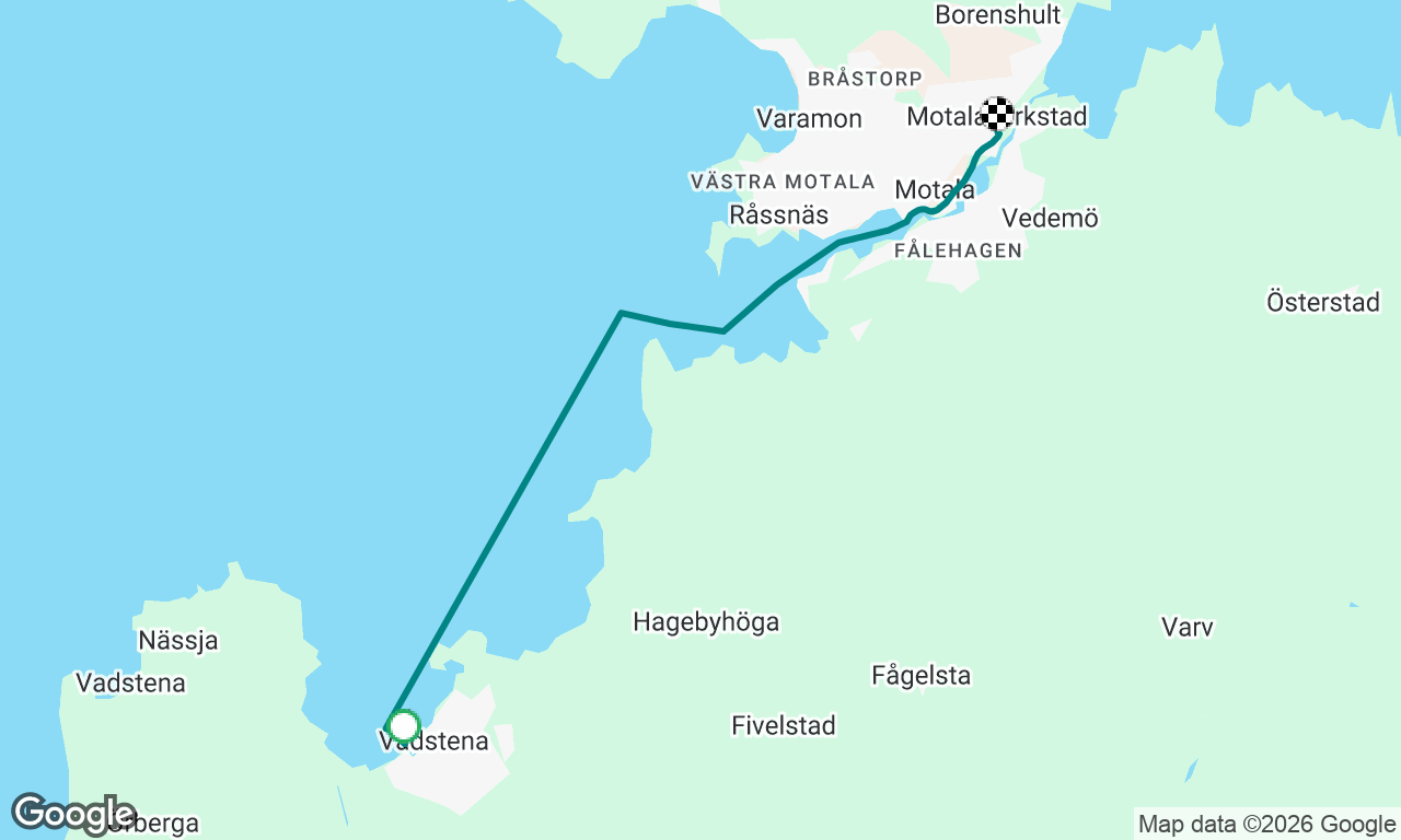 Voyage map