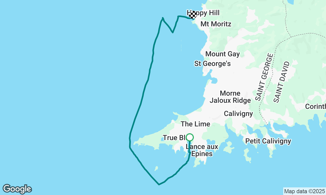 True Blue Bay > Moliniere Point