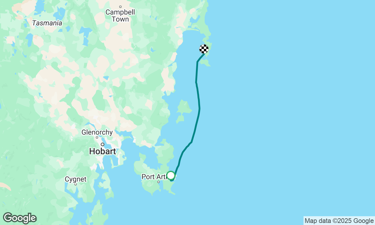 Tassie25 18.  Fortescue Bay to Bryan’s Beach (Schouten Passage)