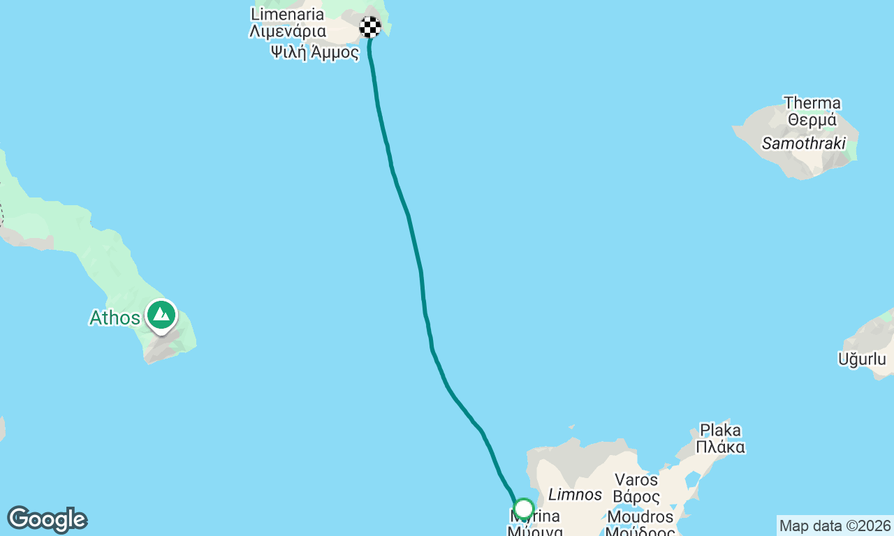 Voyage map