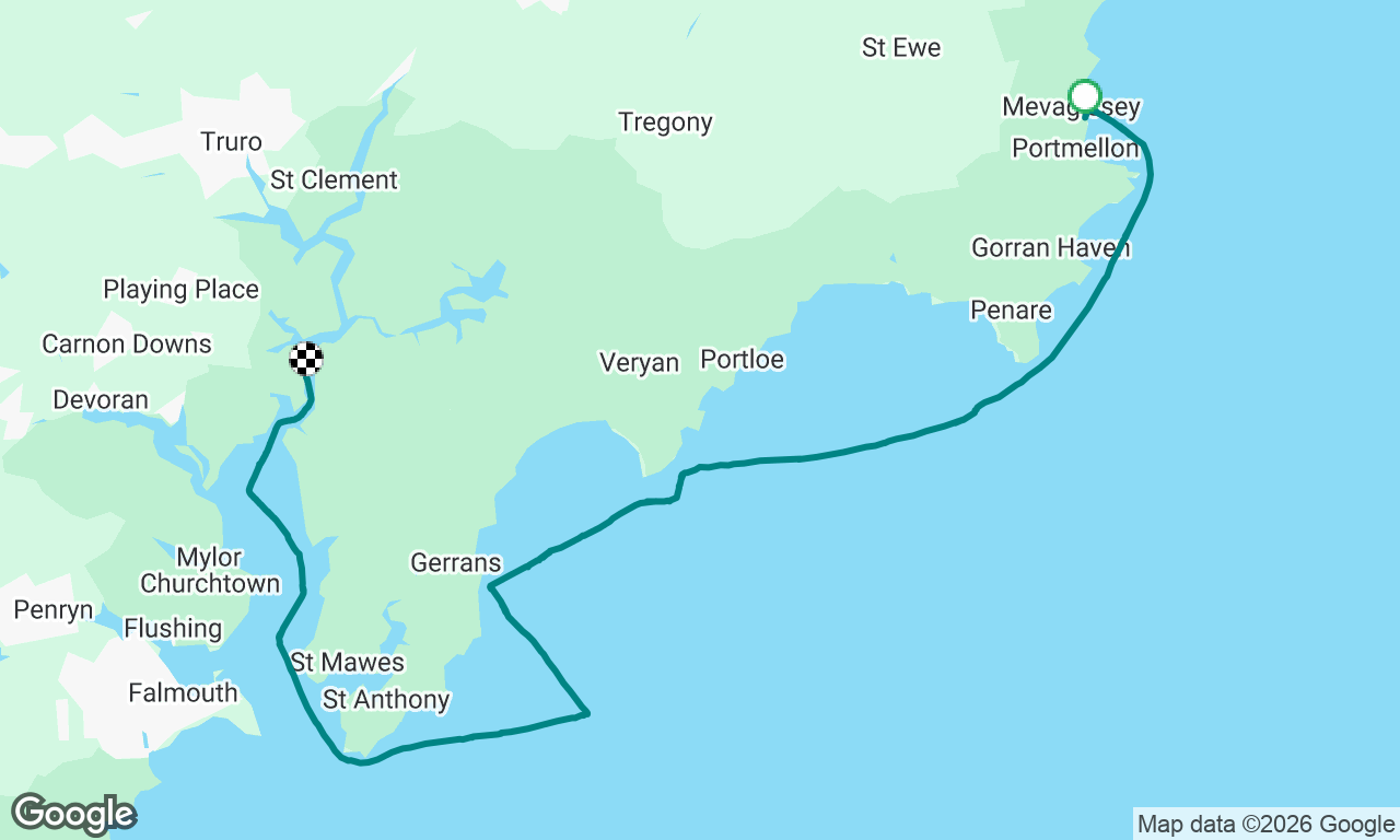 Mevagissey to the Fal River