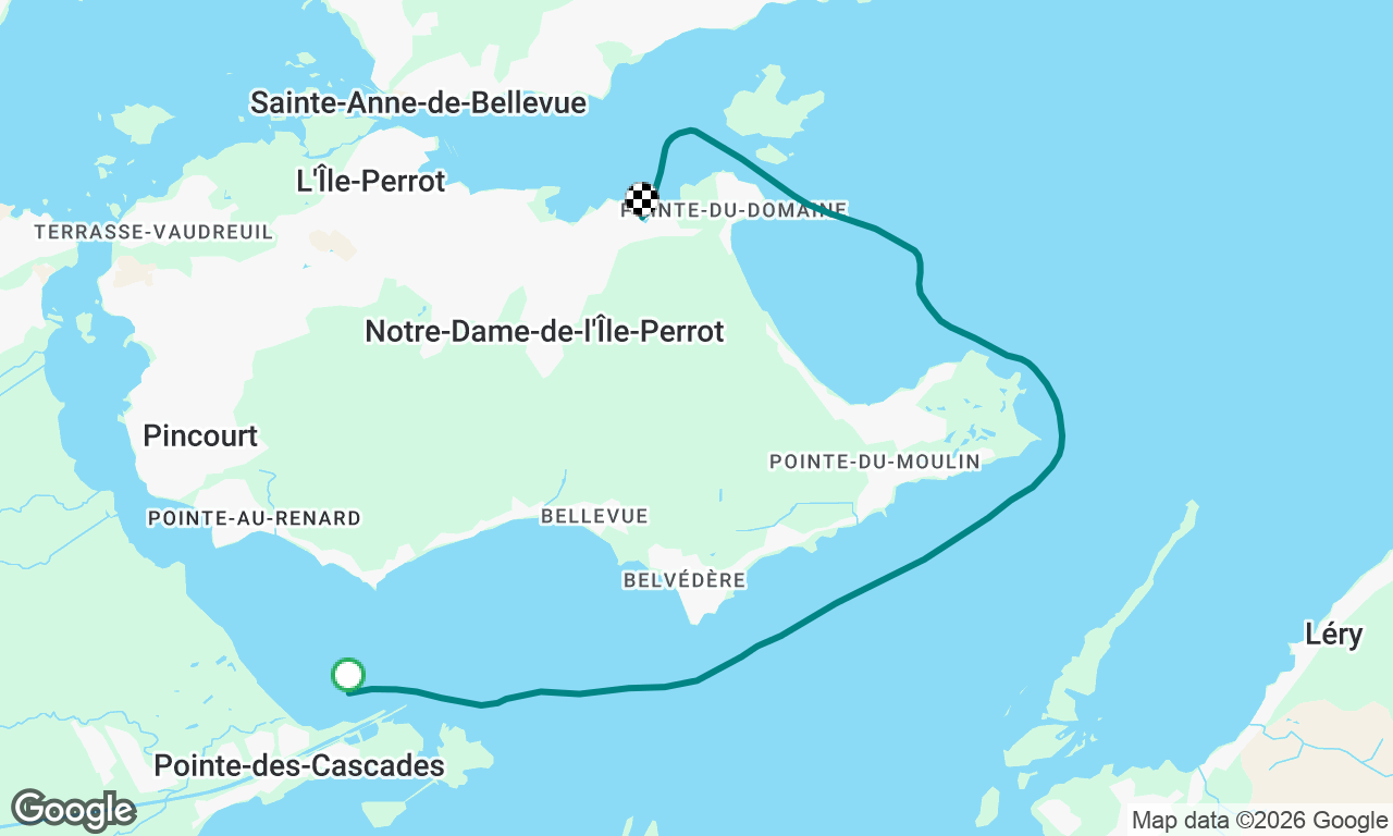 Voyage map