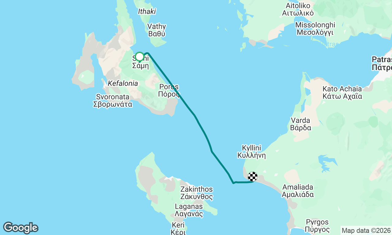 Voyage map
