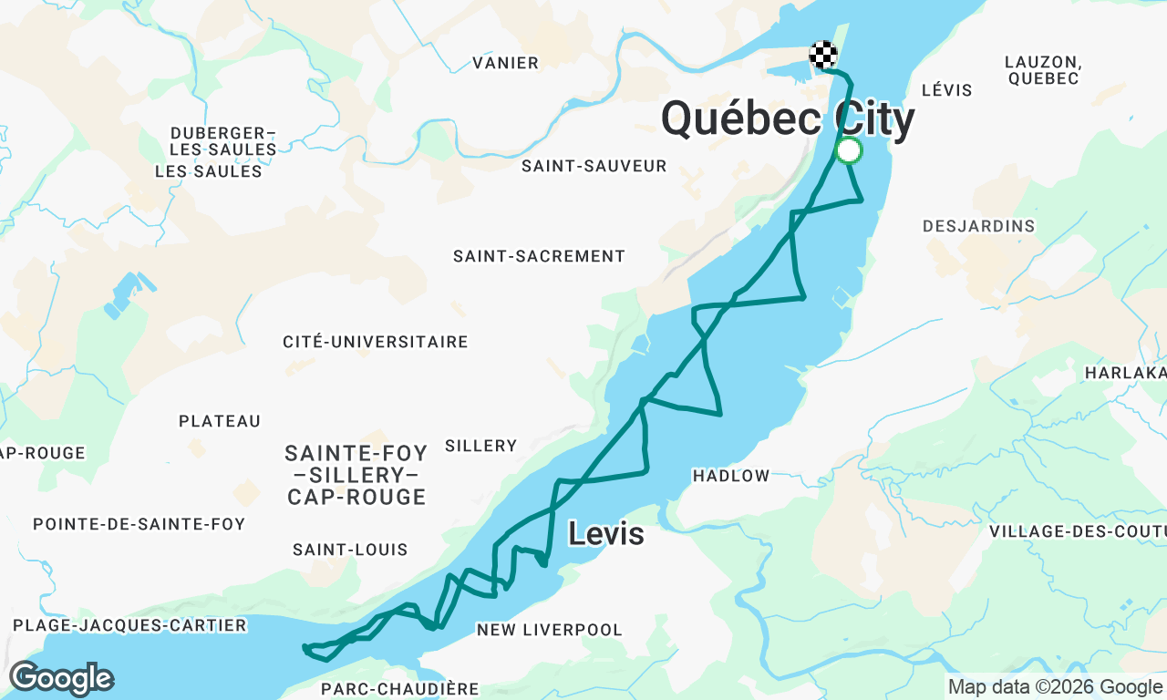 Voyage map