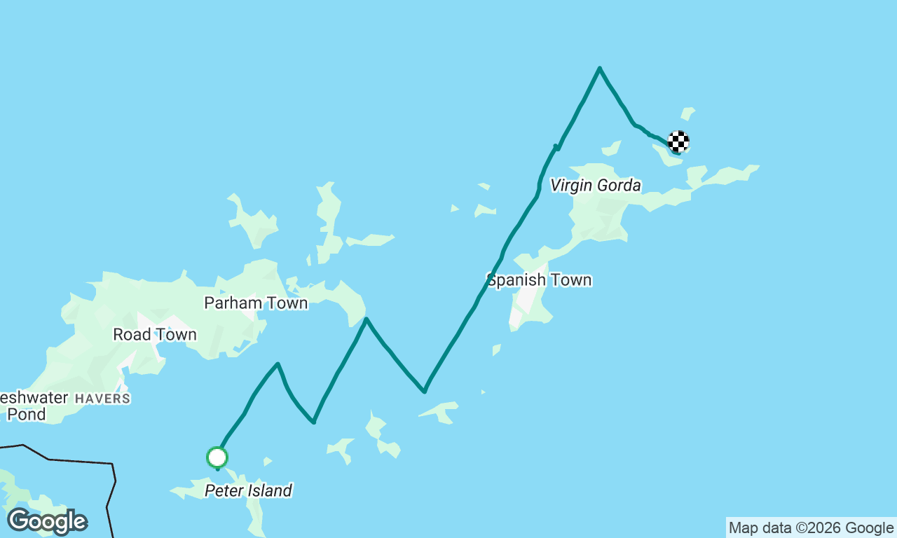 Voyage map