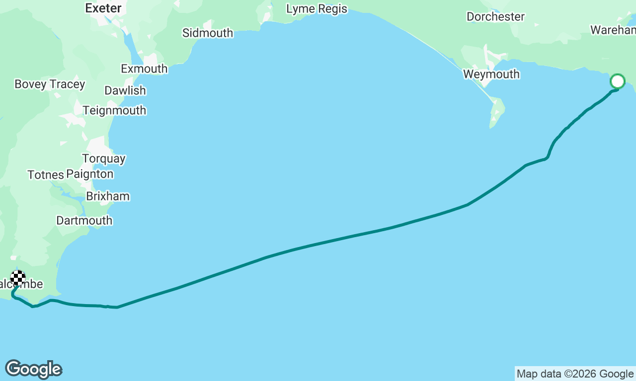 Incredible sail to Salcombe