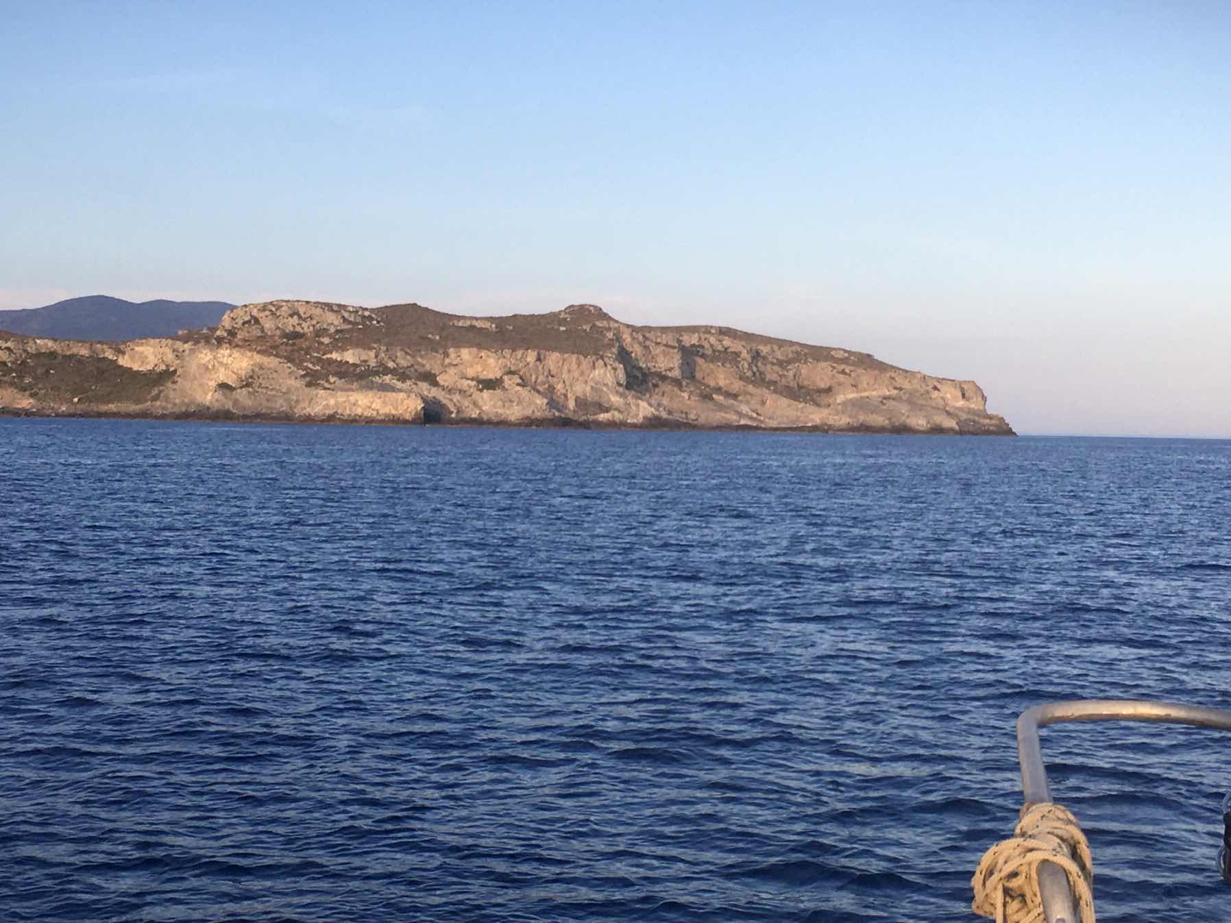 Mouillage  Porto Cagio - mouillage Fragkou_72E699F4-733E-44FB-9AFF-477AAB23B2C0