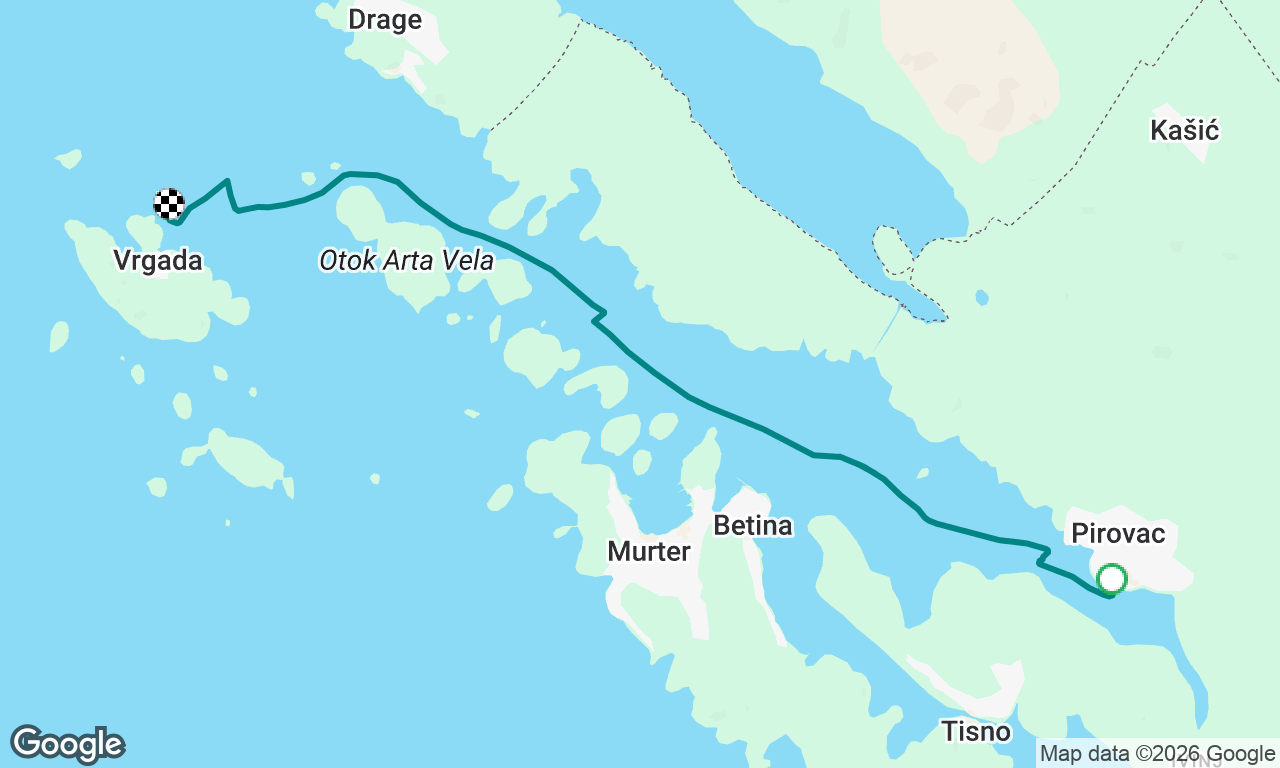 Voyage map