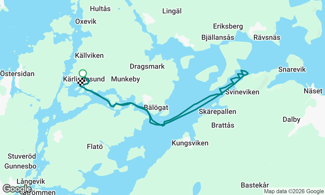 Voyage map