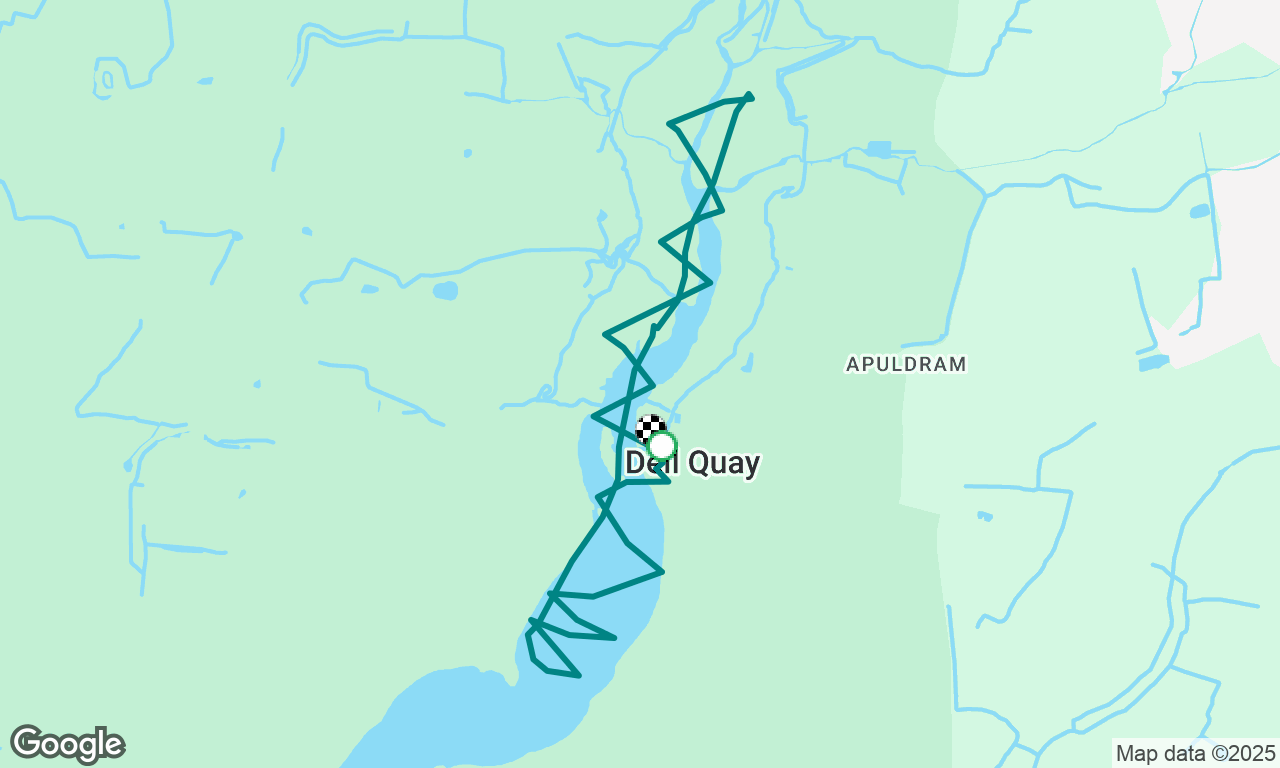 Afternoon sail from Dell Quay