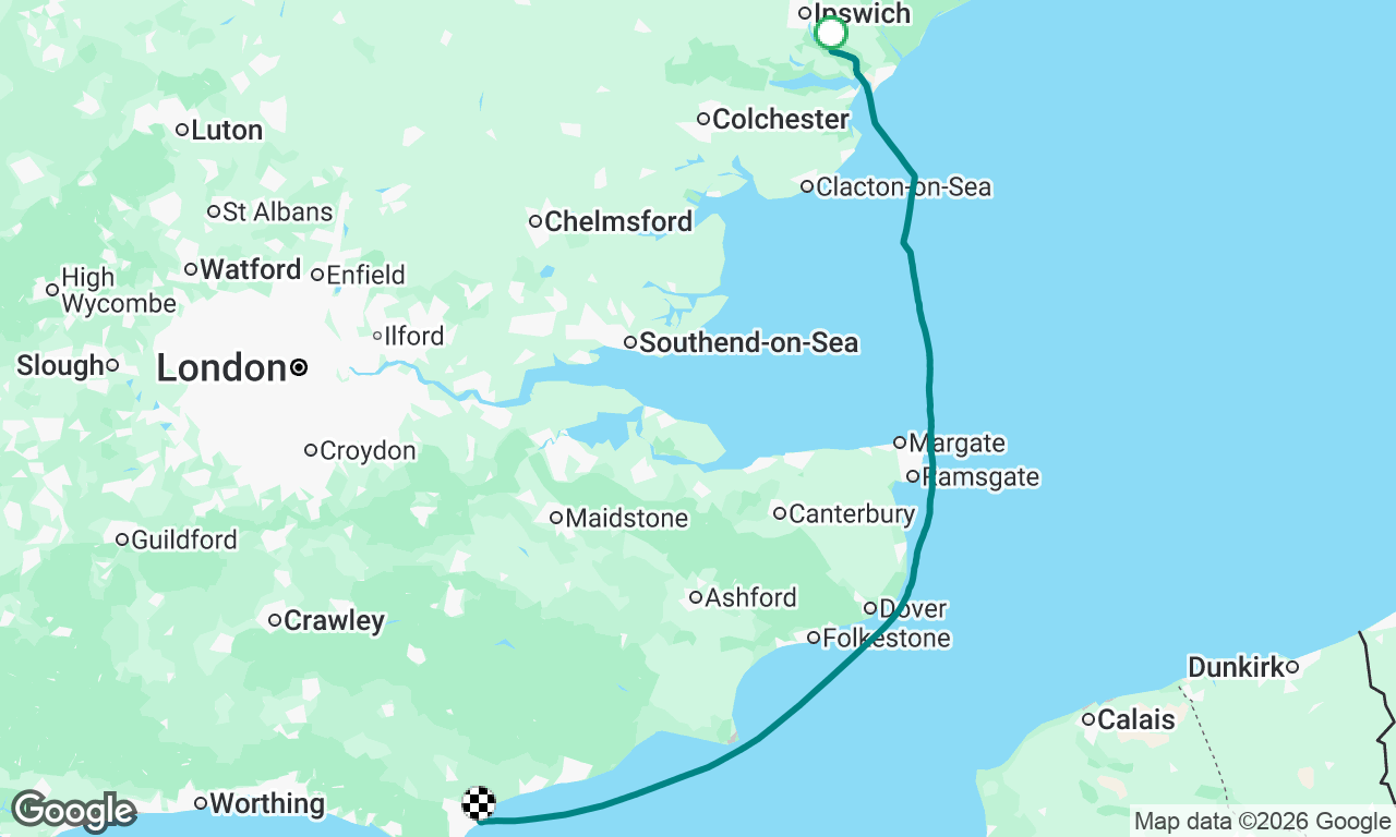 Woolverstone to Sovereign Harbour