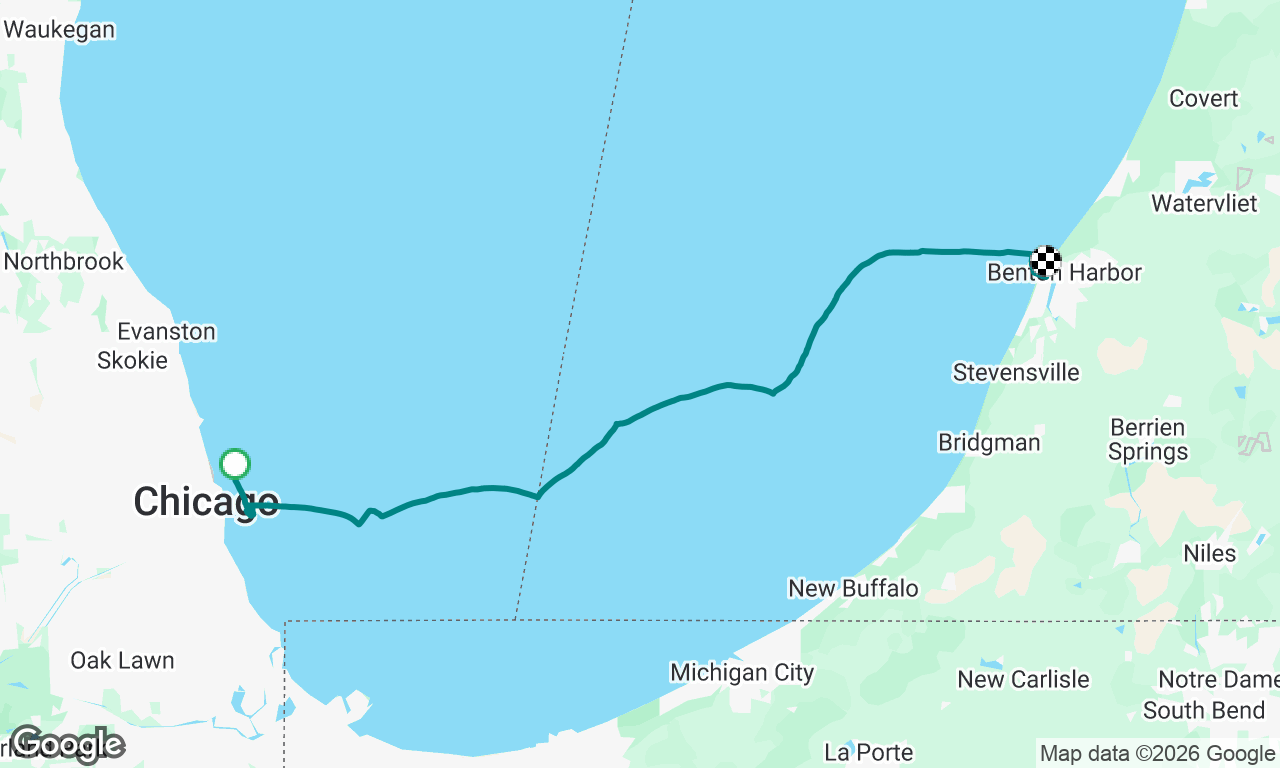 Chicago to St. Joseph, MI Regatta