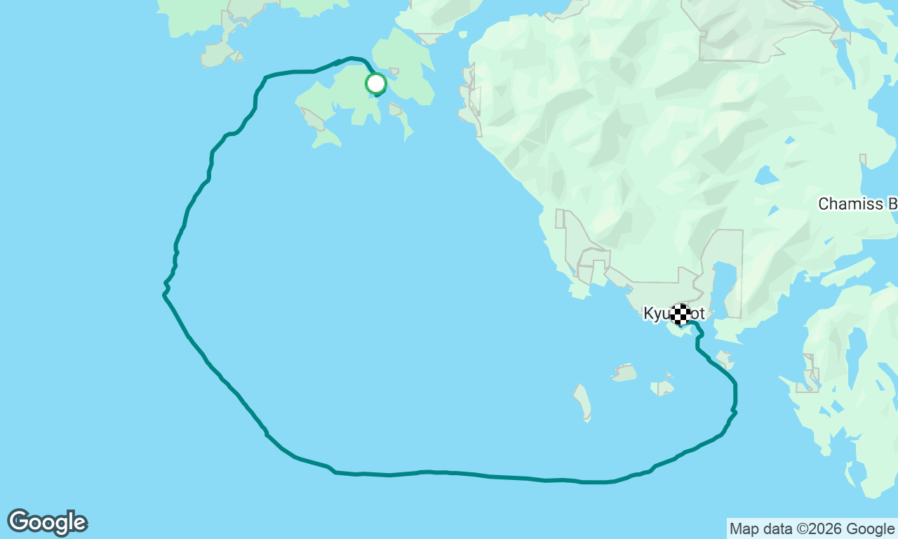 RRR 2026 Day 14
Bunsby Islands to Walter’s Cove