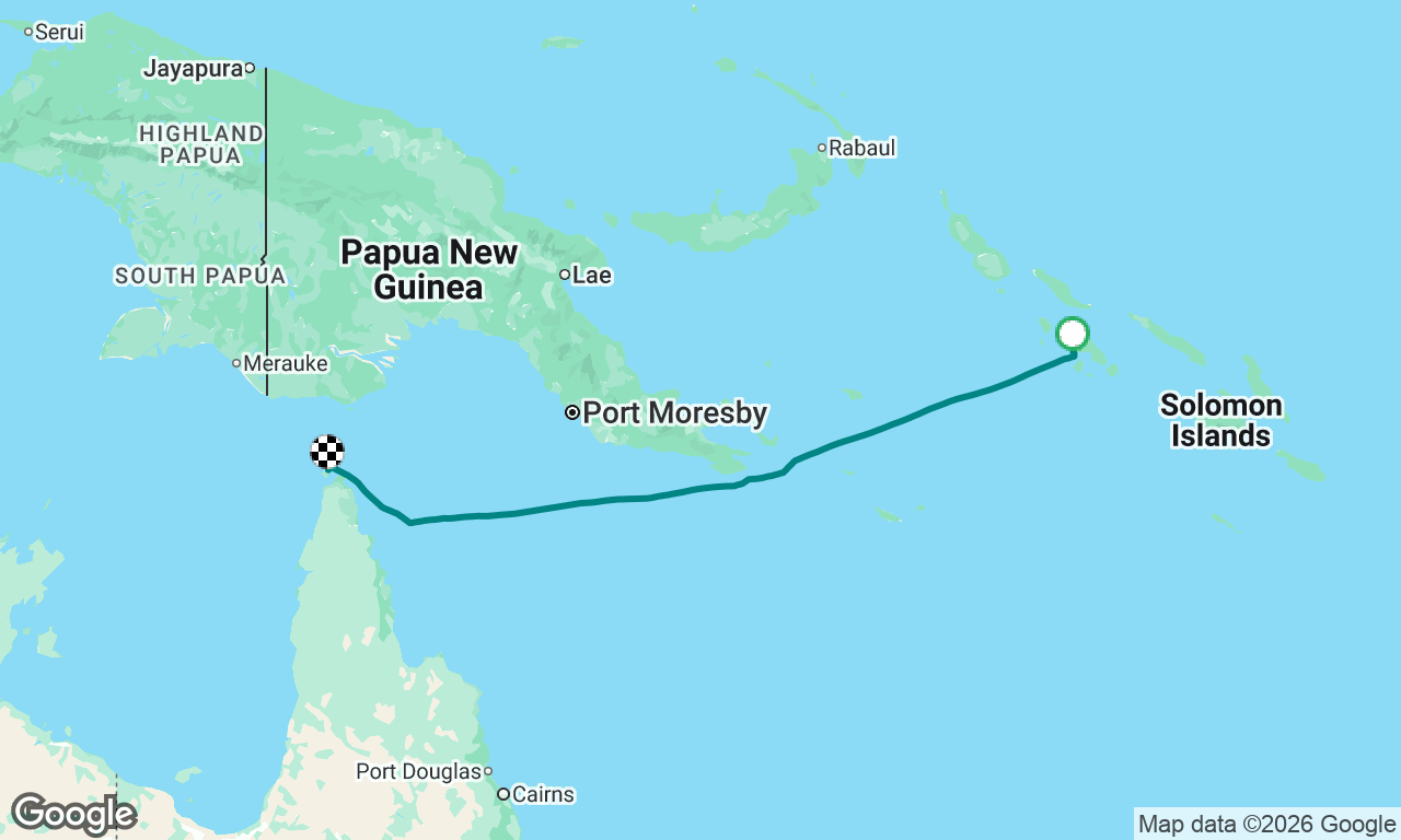 Voyage map