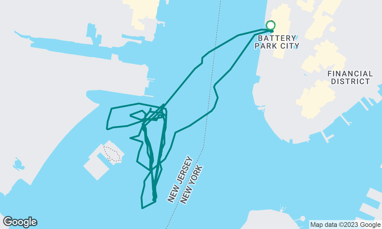 winning some practice races, tearing a Spinnaker
