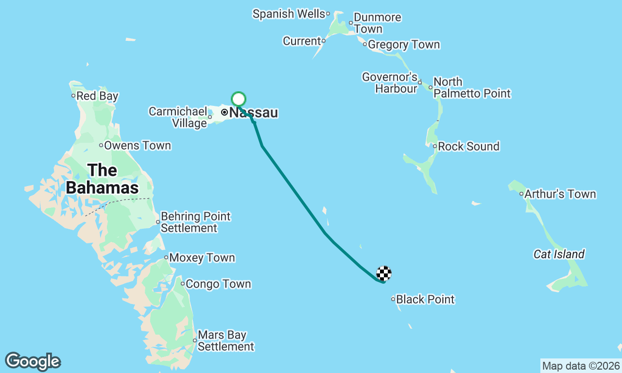 Athol Island to Staniel Cay
