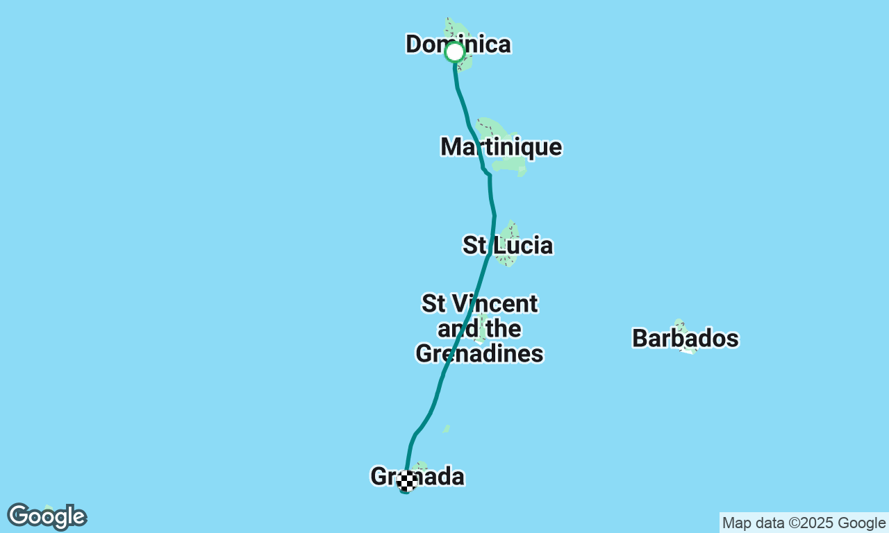 Dominica To Grenada 🇬🇩 