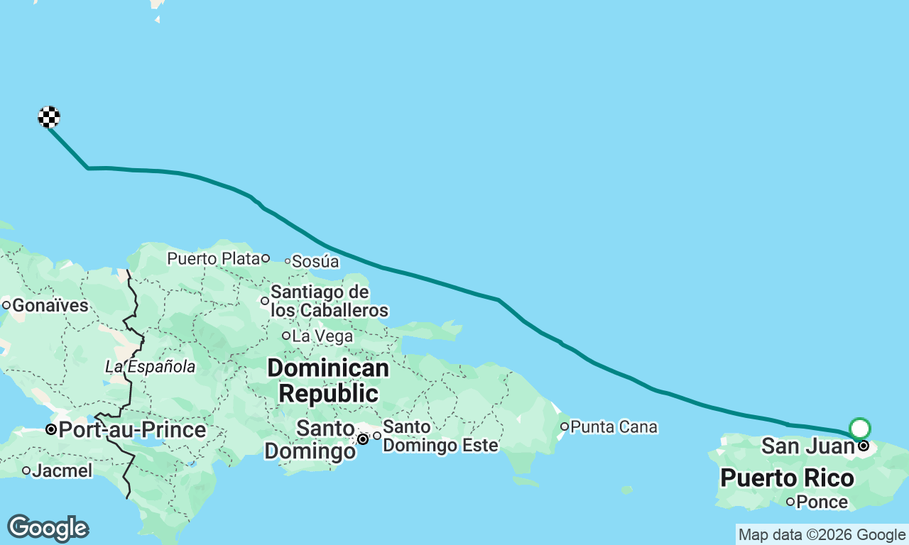 Voyage map