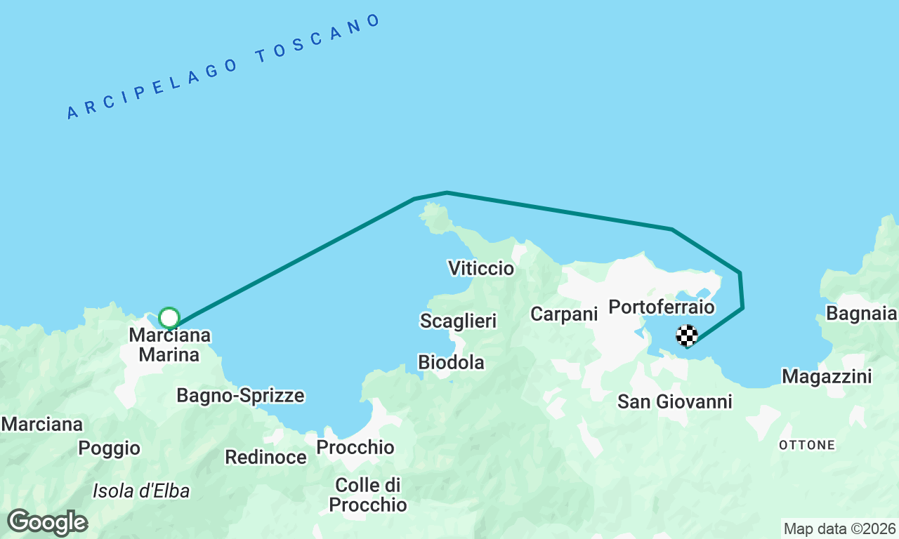 Voyage map