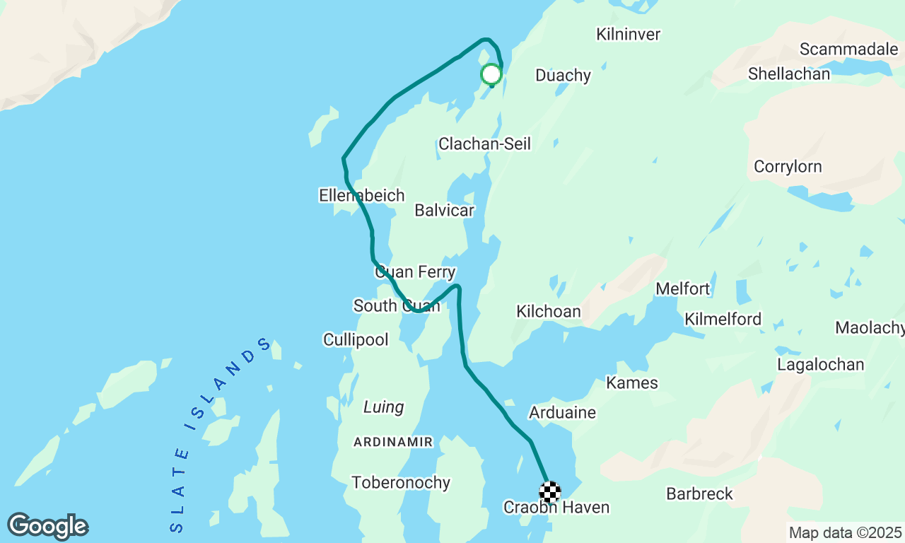 Last day, back to Craobh Haven