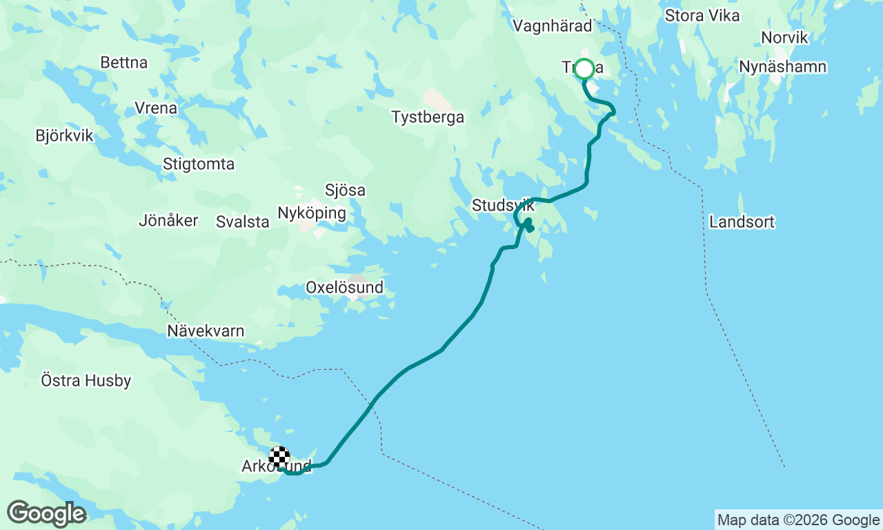 Voyage map