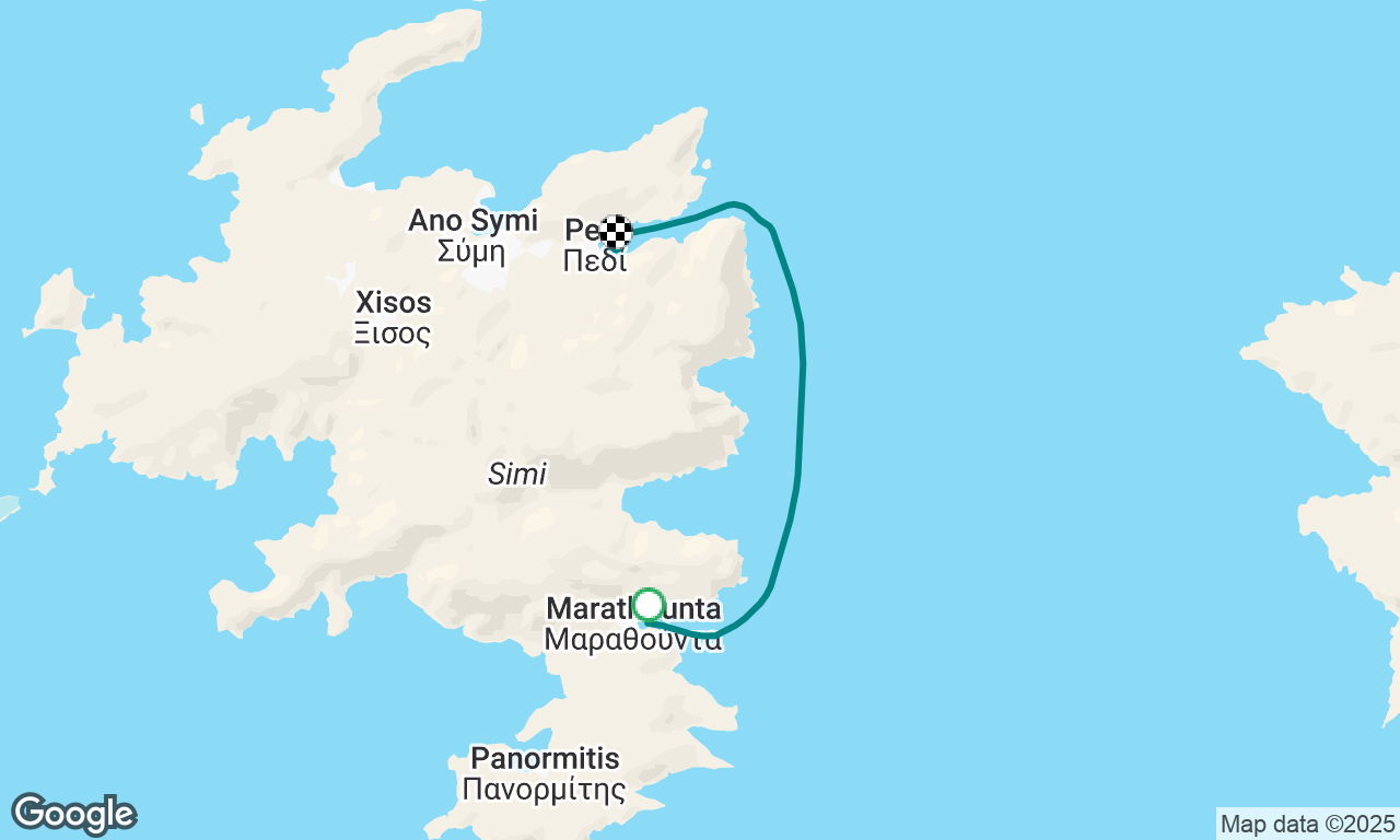 Marathounta to Pedi (Symi)