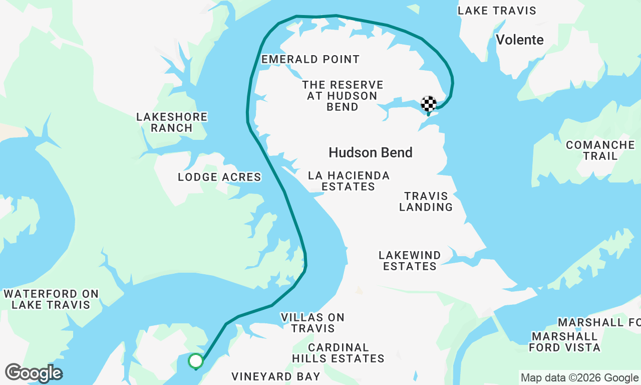 Voyage map