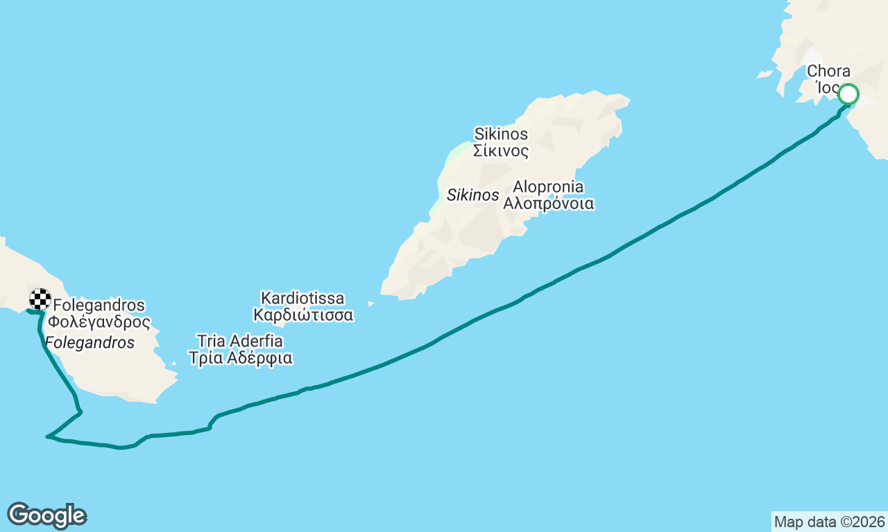 Weiter nach Folegandros