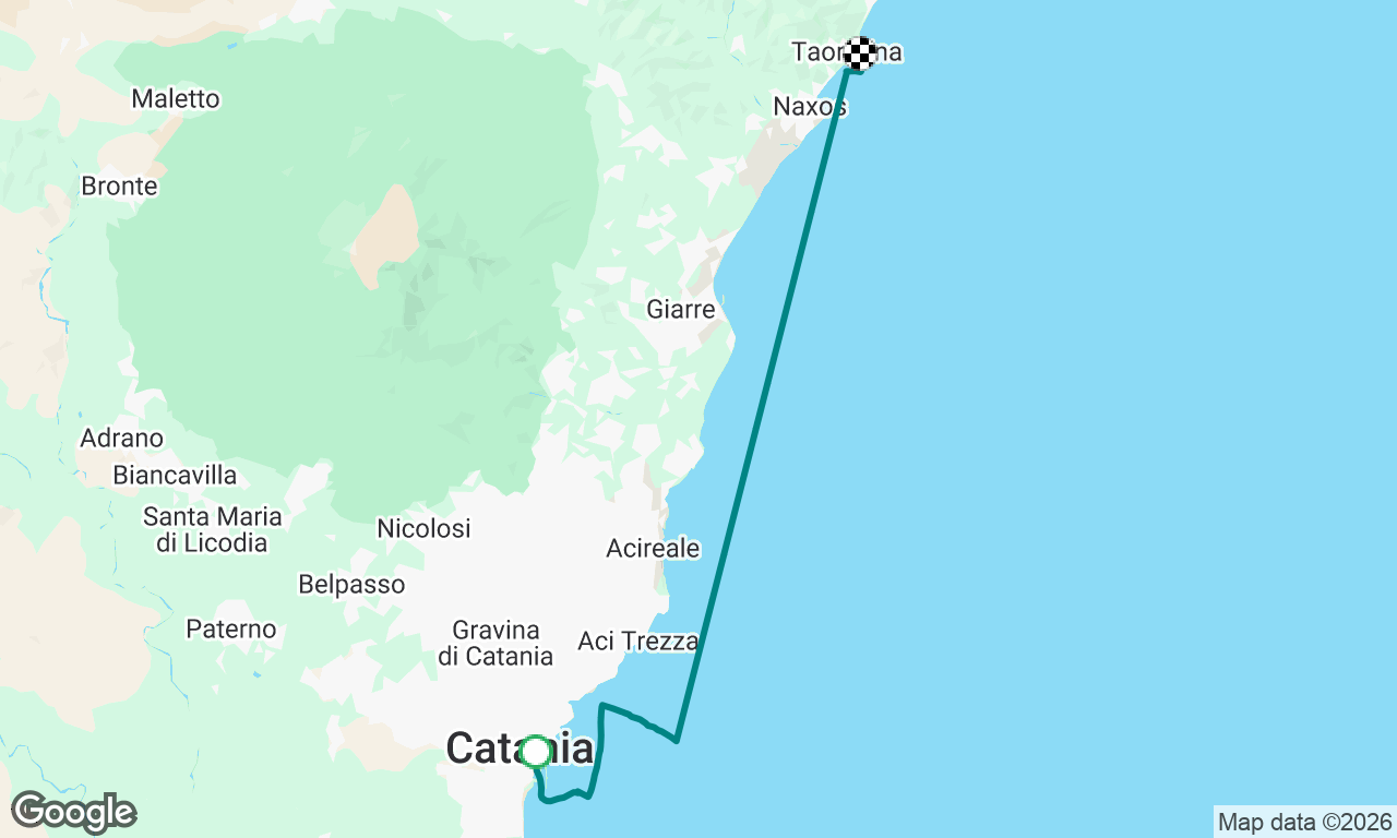 Voyage map