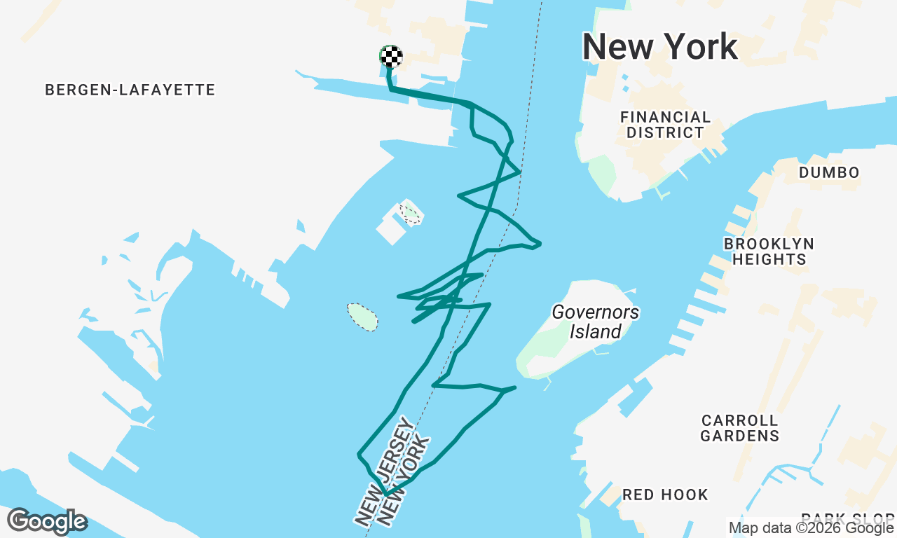 Voyage map