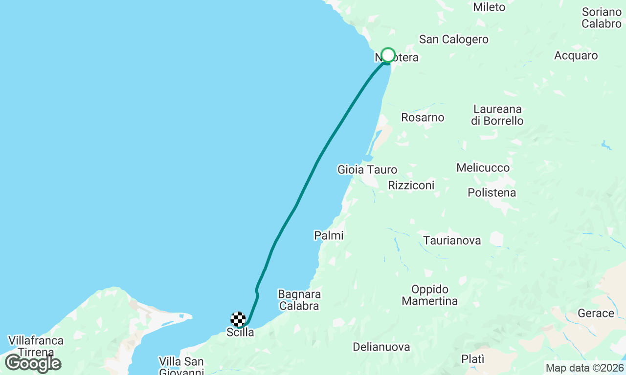 Voyage map