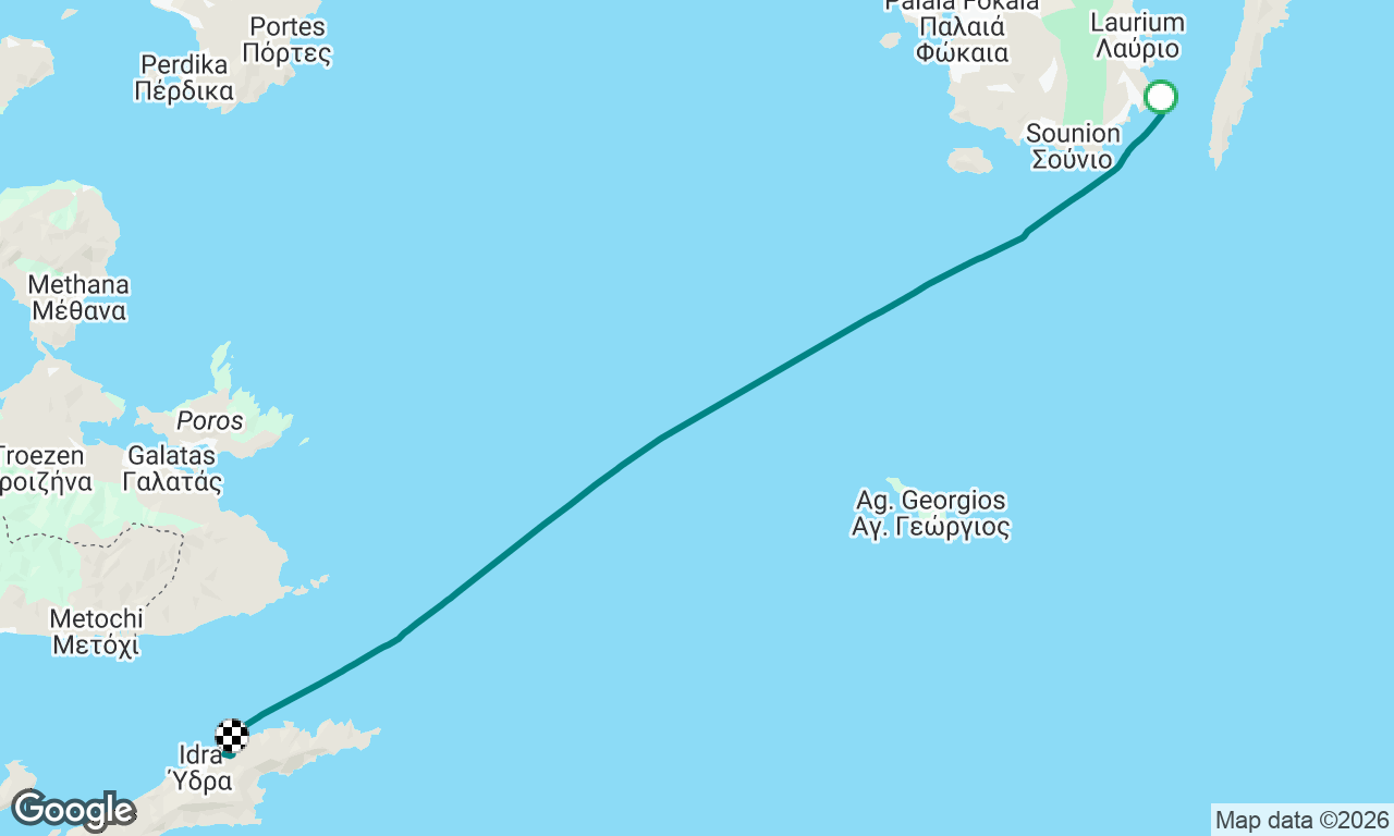 Voyage map