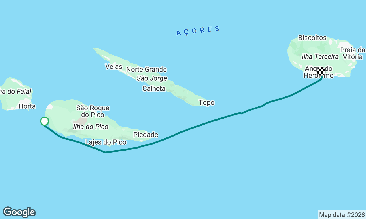 Faial to Terceira