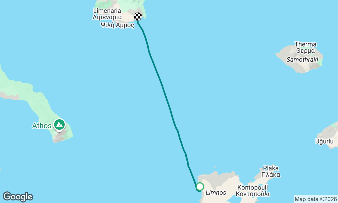 Voyage map