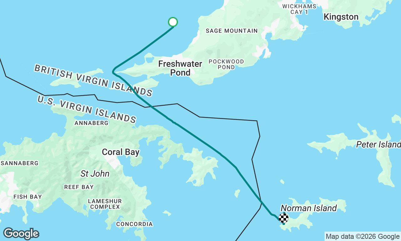 Voyage map