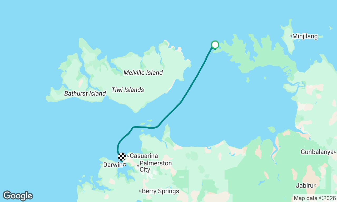 Voyage map