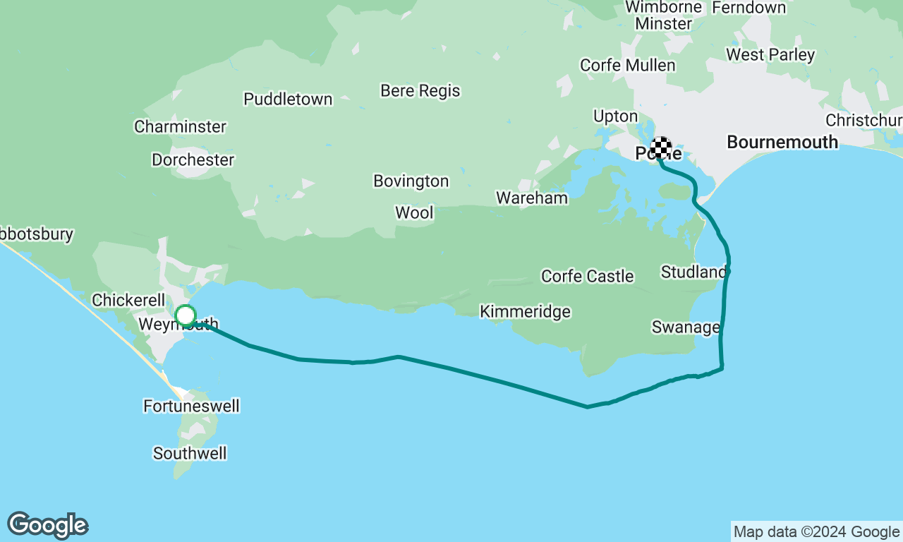 Weymouth to Poole